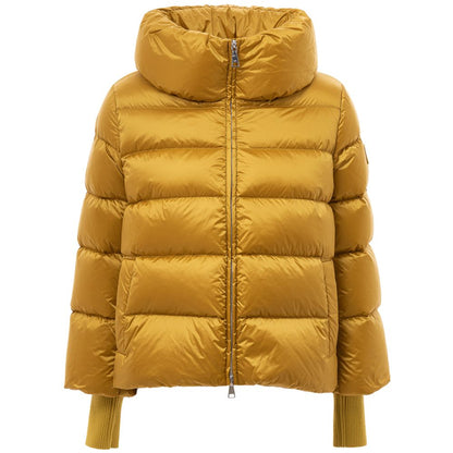 Add Gold Polyamide Coat 1728,67397976224,Add,Clothing,Coats - Jackets & Coats - Clothing,Gold,IT44|L,Jackets & Coats - Clothing,New with tags,Women