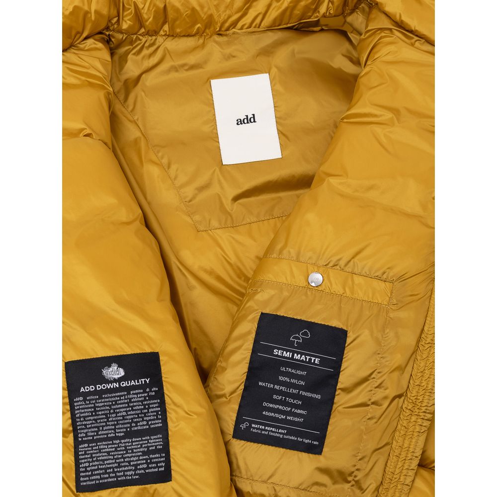 Add Gold Polyamide Coat 1728,67397976224,Add,Clothing,Coats - Jackets & Coats - Clothing,Gold,IT44|L,Jackets & Coats - Clothing,New with tags,Women