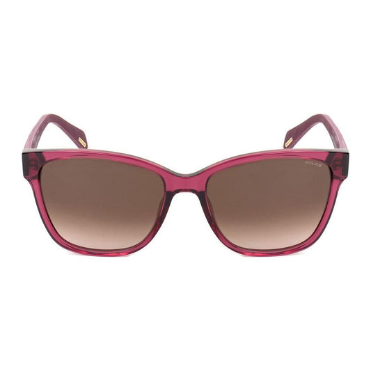 Police Red Acetate Sunglasses POSPLG44560G64AC