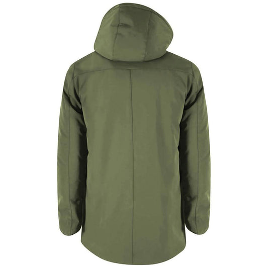 Yes Zee Green Nylon Jacket YE-14274-M