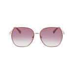 Longchamp Red Metal Sunglasses LOLO151S604AC