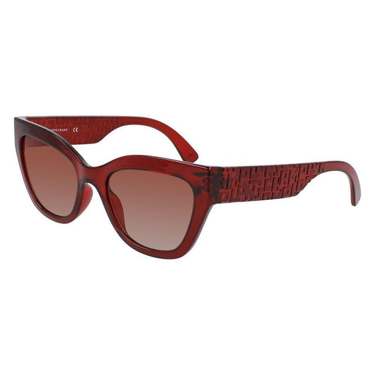 Longchamp Red Injected Sunglasses LOLO691S602AC