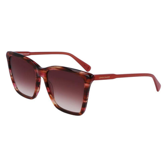 Longchamp Red Acetate Sunglasses LOLO719S602AC