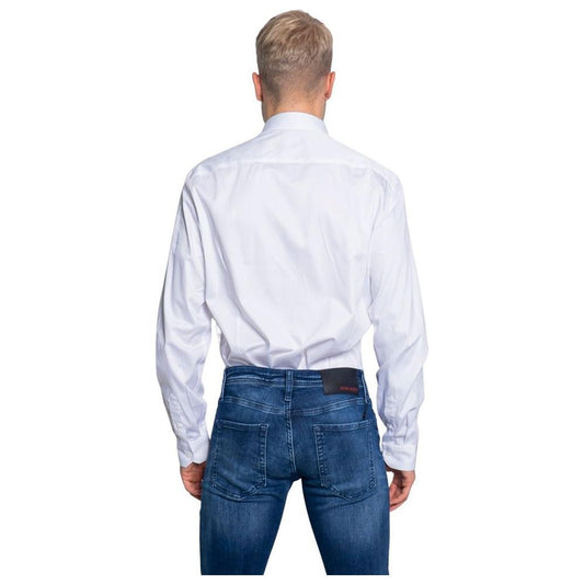 Armani Exchange White Cotton Shirt
