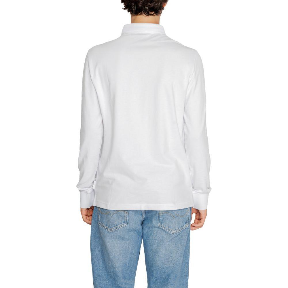 Armani Exchange White Cotton Long Sleeve AR-2160700008-IT52 | XL