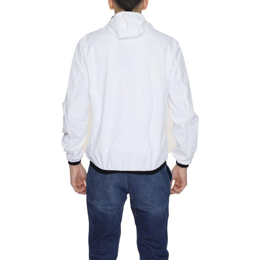Suns White Polyester Jackets & Coat