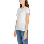 Armani Exchange White Cotton T-Shirt AR-14710900008-XL