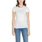 Armani Exchange White Cotton T-Shirt AR-14710900008-XL