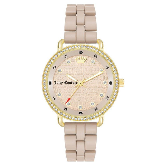 Juicy Couture Beige Metal Watch JCJC1310GPTPAC