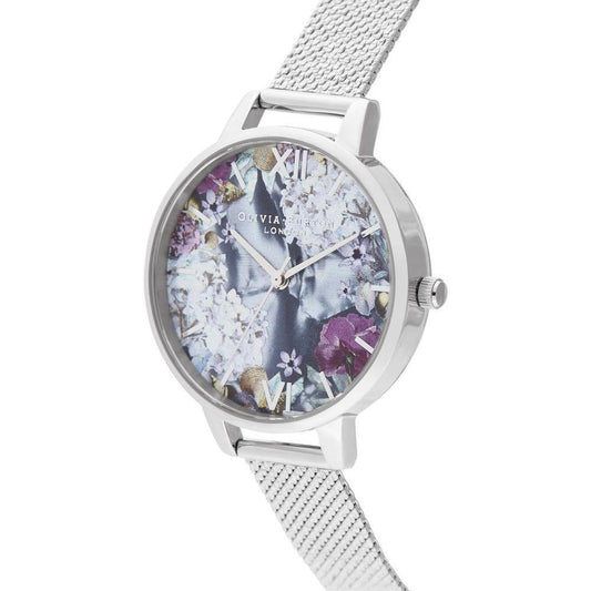 Olivia Burton Silver Stainless Steel Watch OBOB16US11AC
