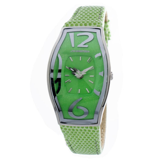Chronotech Bicolor Leather Dress Watch
