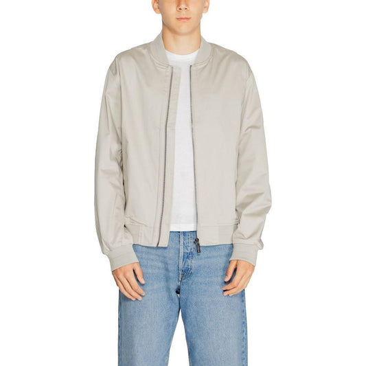 Calvin Klein Gray Organic Cotton Jackets & Coat CA-14571300136-IT46 | M