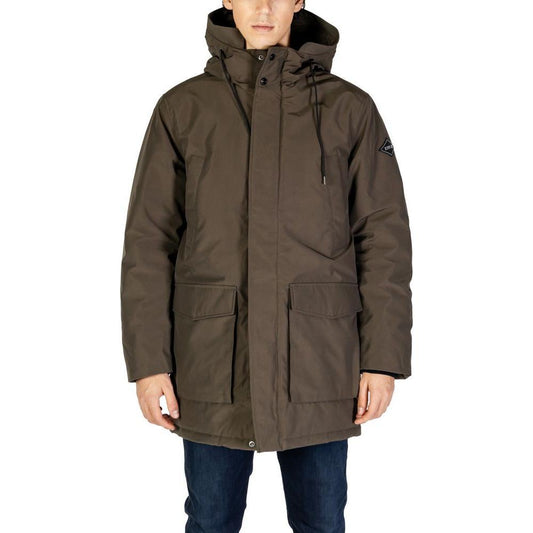 Replay Green Polyamide Parka RE-14825800149-IT52 | XL