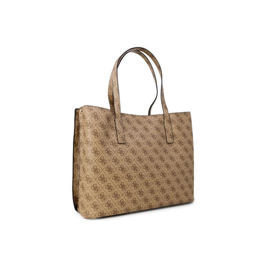 Guess Beige Polyethylene Handbag GU-11548600309