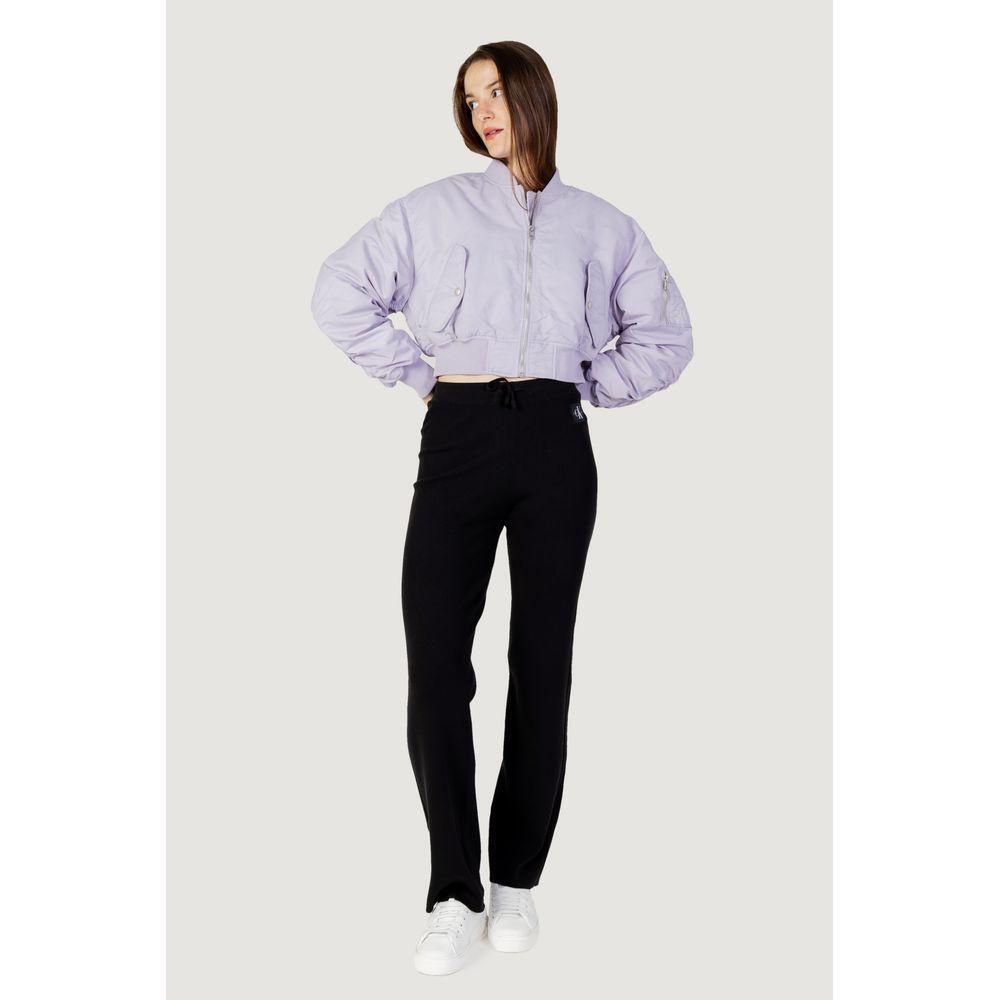 Calvin Klein Jeans Purple Polyamide Jackets & Coat CA-11558902203-IT38|XS