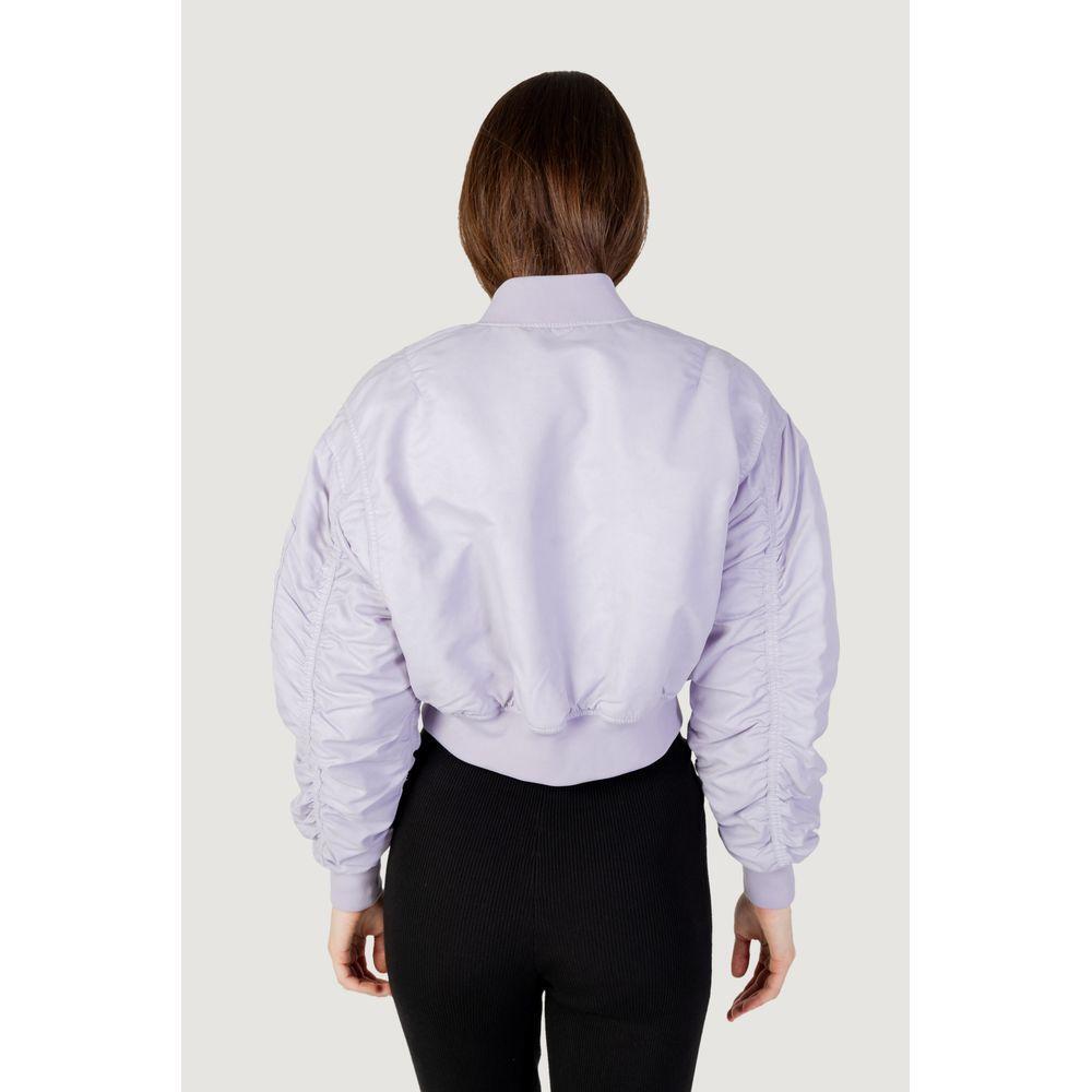 Calvin Klein Jeans Purple Polyamide Jackets & Coat CA-11558902203-IT38|XS