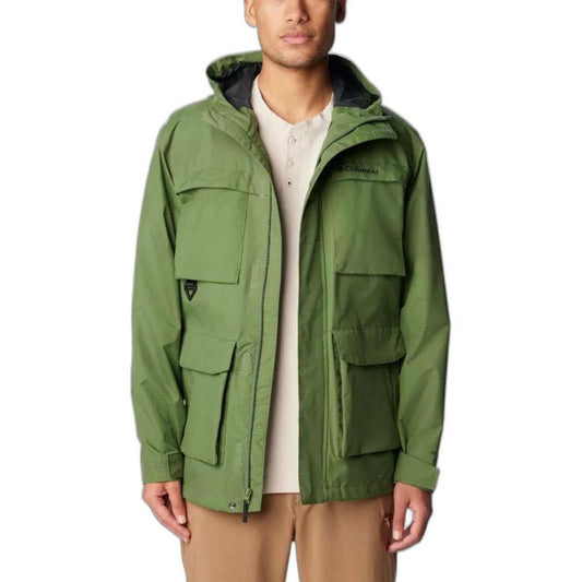 Columbia Green Polyester Jackets & Coat CO-14090000148-IT52 | XL