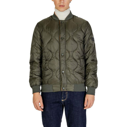 Gianni Lupo Green Polyamide Jackets & Coat GI-14787700150-IT48 | L