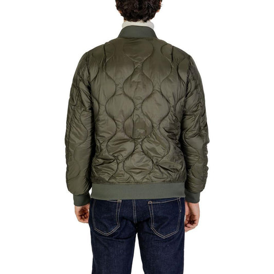 Gianni Lupo Green Polyamide Jackets & Coat GI-14787700150-IT48 | L