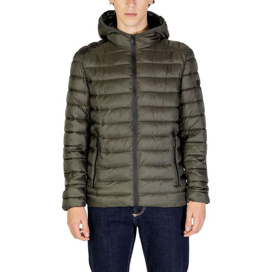 Gianni Lupo Green Polyamide Jackets & Coat GI-14789000148-IT44 | S