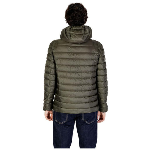 Gianni Lupo Green Polyamide Jackets & Coat GI-14789000148-IT44 | S