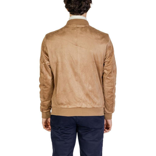 Gianni Lupo Beige Polyester Jackets & Coat GI-14789100309-IT46 | M