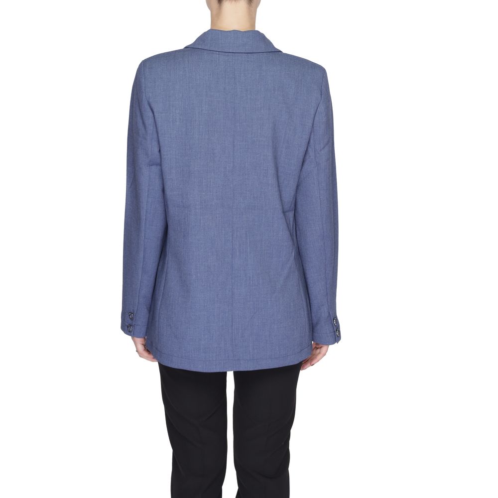 Street One Blue Polyester Blazer Street One