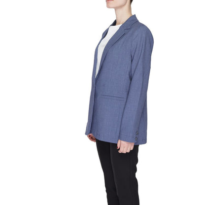 Street One Blue Polyester Blazer Street One