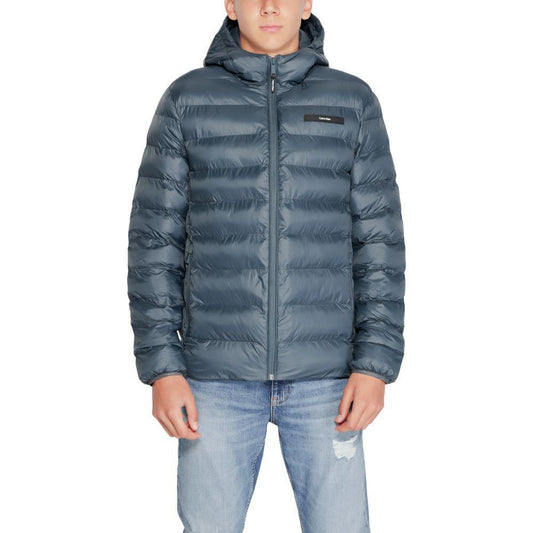 Calvin Klein Black Recycled Polyester Jackets & Coat CA-14587700144-IT48 | L