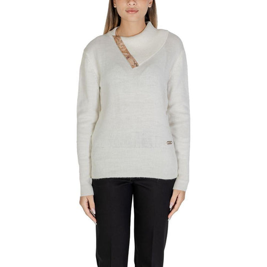 Alviero Martini Prima Classe White Viscose Sweater AL-14625400008-IT40|S