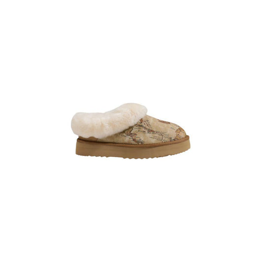 Alviero Martini Prima Classe Beige Fabric Ankle AL-14632700127-EU36/US6