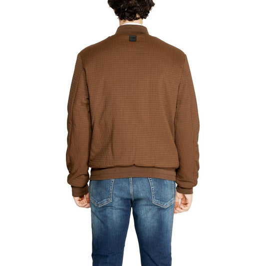 Antony Morato Brown Polyester Jackets & Coat AN-14634000140-IT48 | M