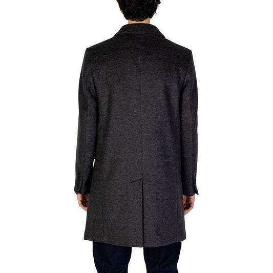 Antony Morato Gray Polyester Coat AN-14634100153-IT50 | L