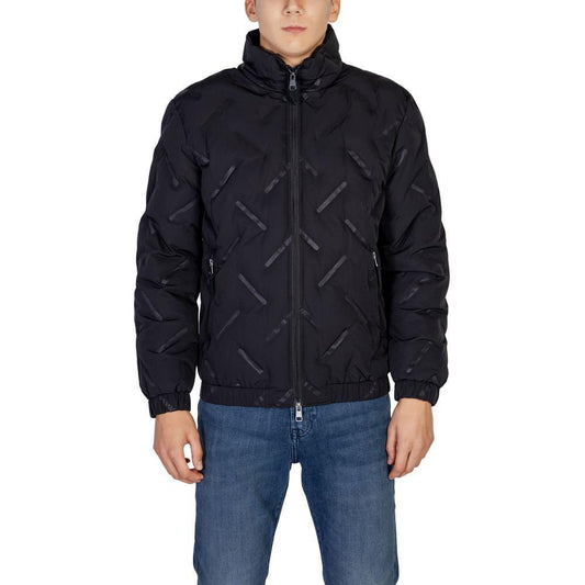 Antony Morato Black Polyester Jackets & Coat AN-14634400009-IT50 | L