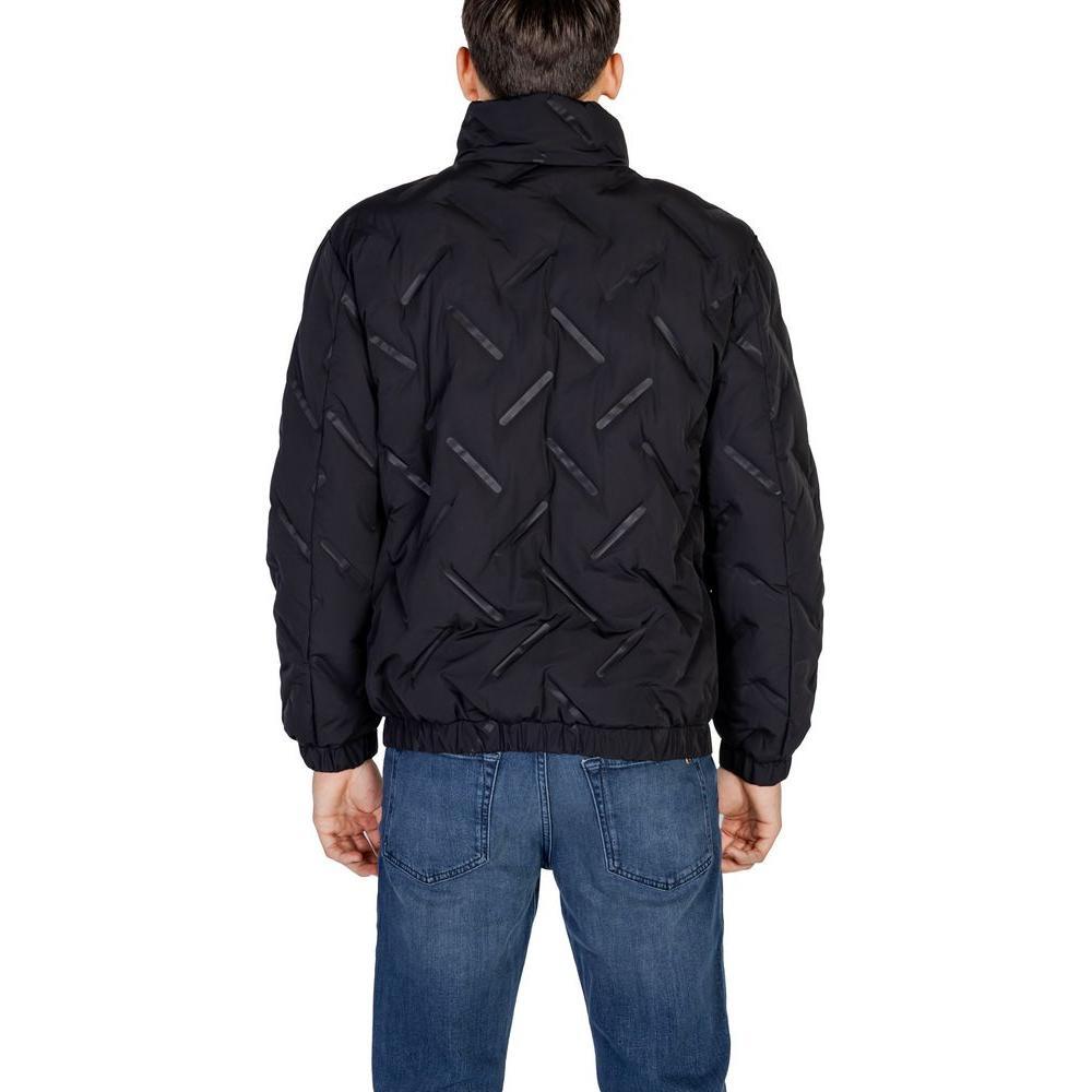 Antony Morato Black Polyester Jackets & Coat AN-14634400009-IT50 | L
