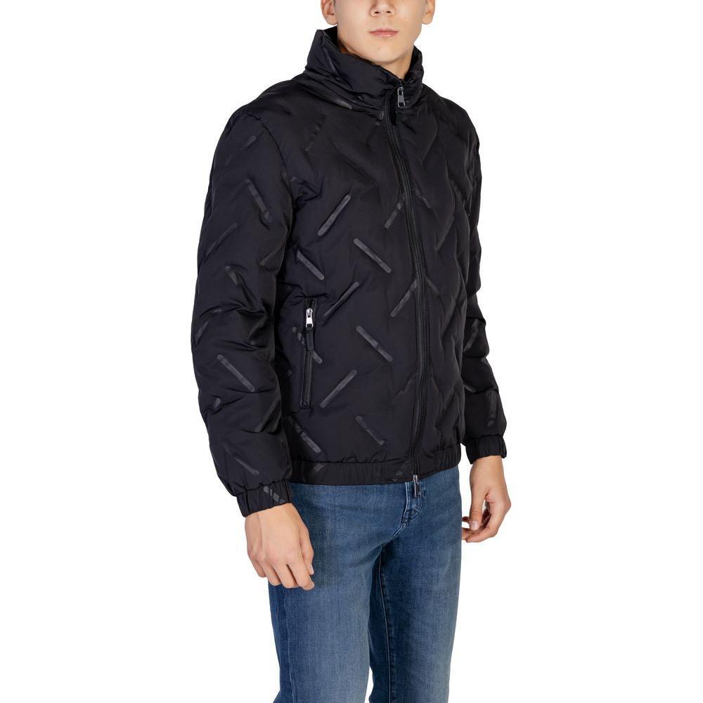 Antony Morato Black Polyester Jackets & Coat AN-14634400009-IT50 | L