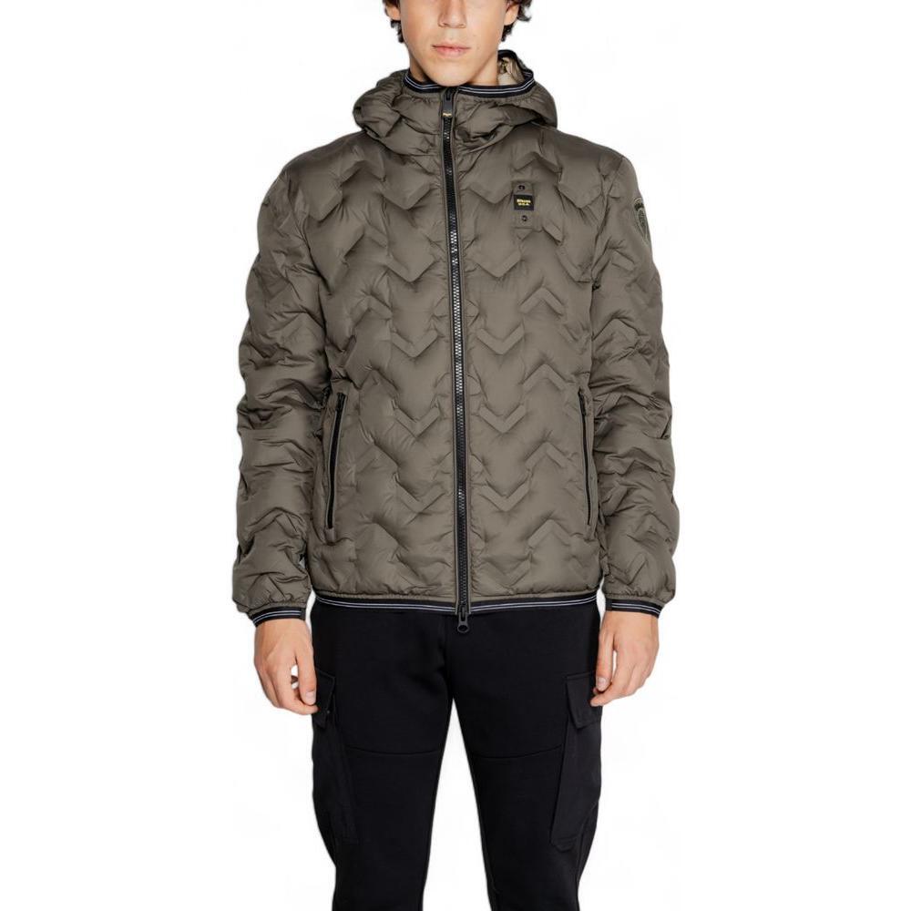 Blauer Green Polyethylene Jackets & Coat BL-14721400148-IT54 | XXL