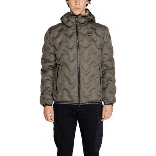 Blauer Green Polyethylene Jackets & Coat BL-14721400148-IT54 | XXL