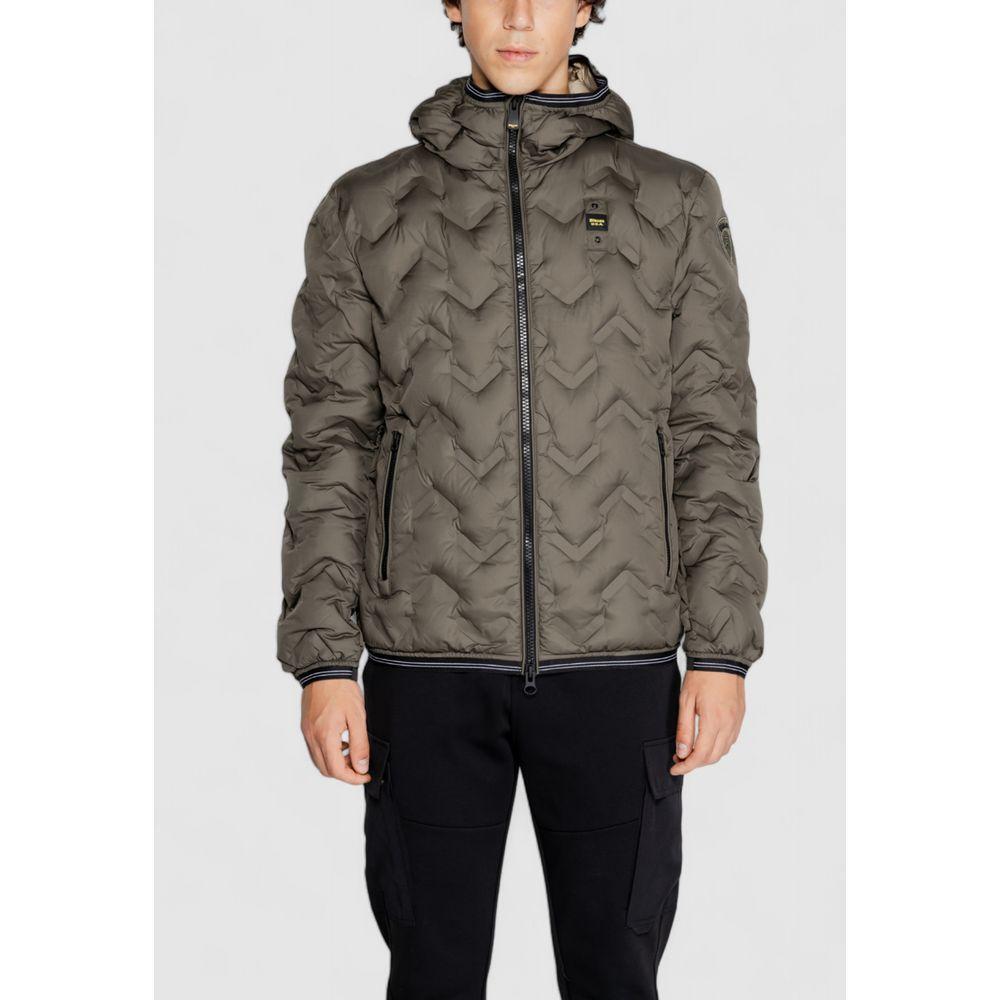 Blauer Green Polyethylene Jackets & Coat BL-14721400148-IT54 | XXL