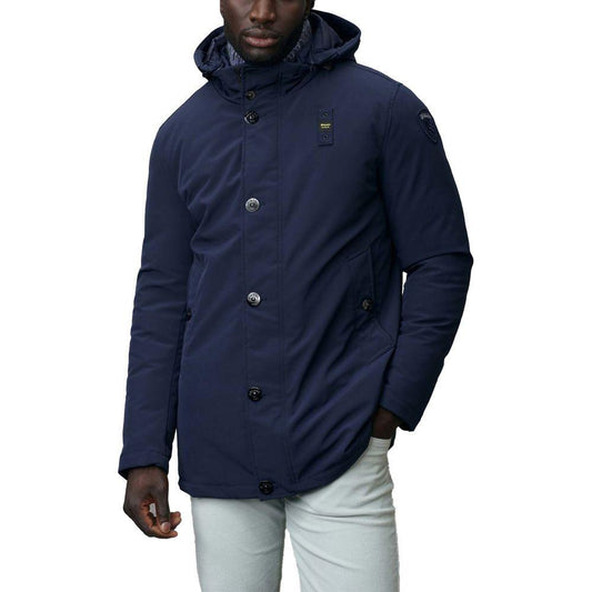 Blauer Blue Polyethylene Parka BL-14721800010-IT54 | XXL