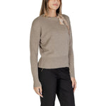 Alviero Martini Prima Classe Beige Polyester Sweater AL-15610600127-IT40|S