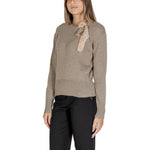 Alviero Martini Prima Classe Beige Polyester Sweater AL-15610600127-IT40|S