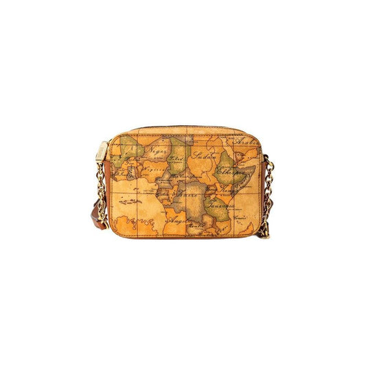 Alviero Martini Prima Classe Beige Cotton Handbag ALMAPRCL-7905500127