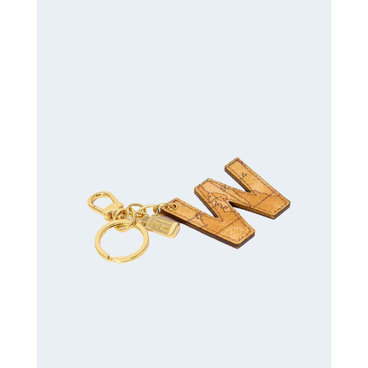 Alviero Martini Prima Classe Beige Leather Keychain ALMAPRCL-8005500127