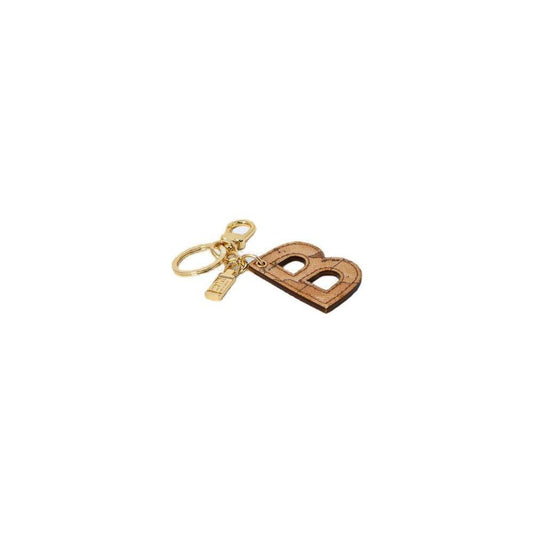 Alviero Martini Prima Classe Beige Cotton Keychain ALMAPRCL-8033200127