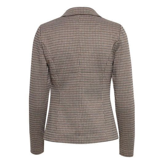 ICHI Beige Polyester Blazer IC-13338800127-IT40|S