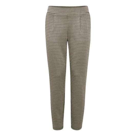 ICHI Beige Polyester Pant IC-13339900127-IT44|L