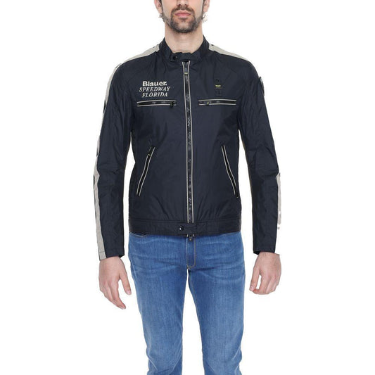 Blauer Black Polyamide Jackets & Coat BL-13446300009-IT54 | XXL