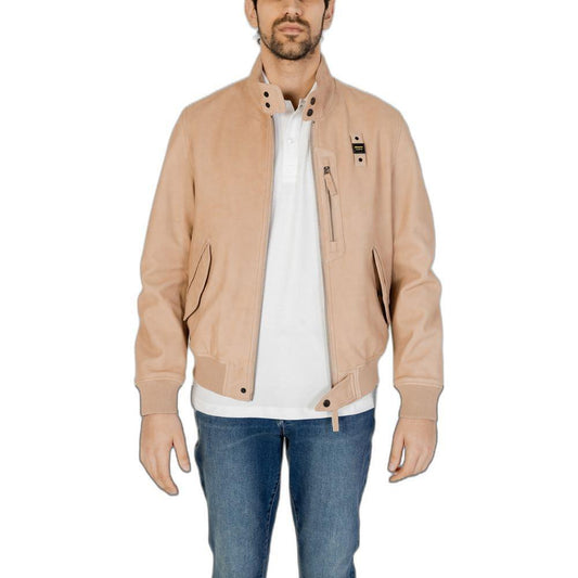 Blauer Beige Leather Jackets & Coat BL-13447302507-IT54 | XXL