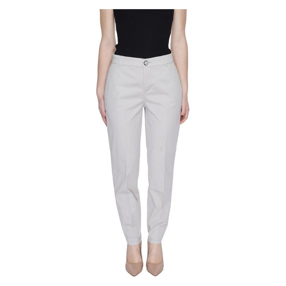 Street One Beige Cotton Pant ST-14200902507-W44 | L28